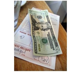 restaurant bill